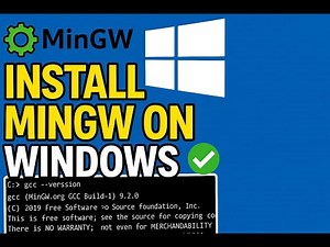 How to Install MinGW (GCC) on Windows 10/11 | Full C/C++ Compiler Setup [2025 Guide]