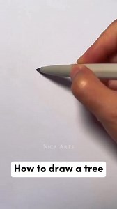 33K views · 189 reactions | How to draw a tree | Simple step guide for kids! #artwork #drawingideas #reelsvideo #fbreels | Nica Aguilar | Facebook