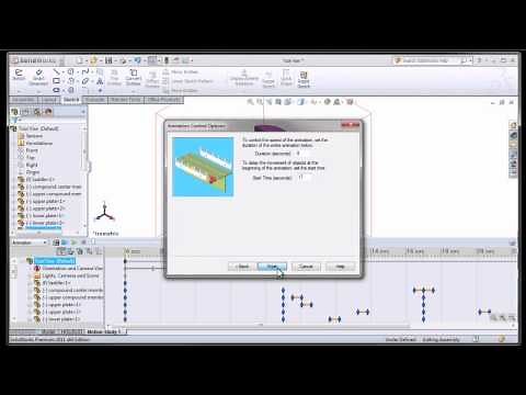 SOLIDWORKS - Creating Simple Animations