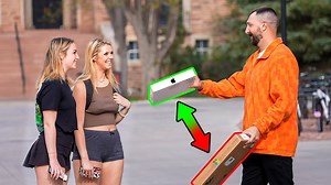 38M views · 1.6M reactions | Making Strangers Choose Between A Free MacBook Or Free PC.. | BigDawsTv | Facebook