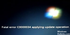 How to Troubleshoot: Fatal Error C0000034 when Applying Windows Update - Windows Bulletin