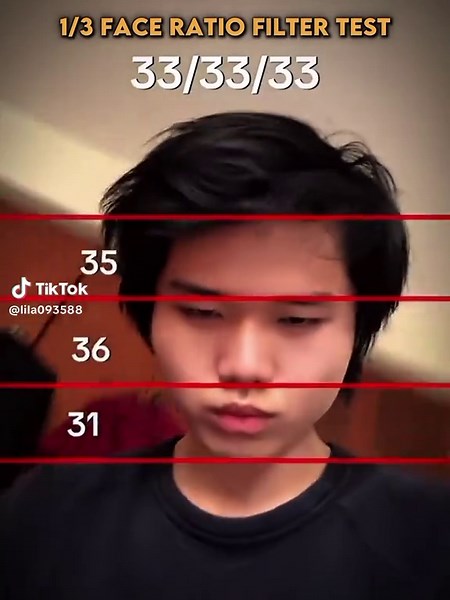 1/3 Face Ratio Filter Test