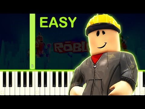 ROBLOX CLASSIC THEME - EASY Piano Tutorial