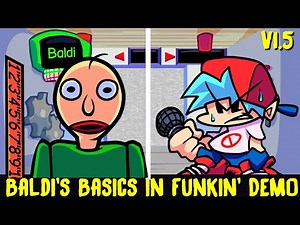Friday Night Funkin': Baldi's Basics In Funkin Full Week + Secret Song [FNF Mod/HARD]