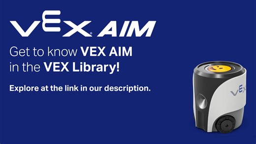 Explore the functions of and teaching methods for VEX AIM in the VEX Library! 🤖 Newly added articles cover basics like charging and powering on the robot as well as how to get started teaching and coding with VEX AIM! 📖 Check out all VEX AIM articles here: https://buff.ly/Kac2IeD | VEX Robotics