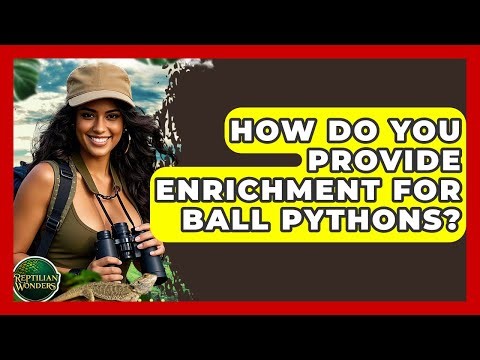 How Do You Provide Enrichment For Ball Pythons? - Reptilian Wonders