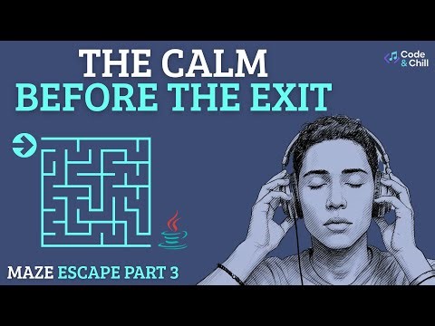 Maze Escape Part 3 | Enemies and Traps Challenge | Relaxing Coding with Lofi Beats