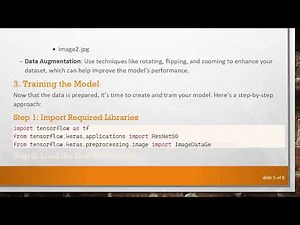 How to Train an Image Classification Model Using TensorFlow