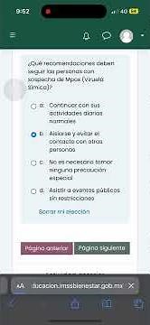 Siesabi MPox curso, Examen final
