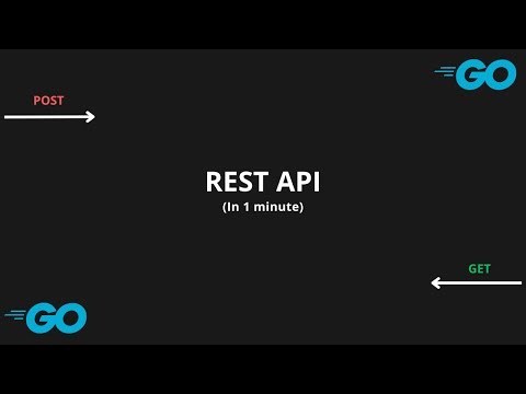 REST API in Go — Done in 60 Seconds!