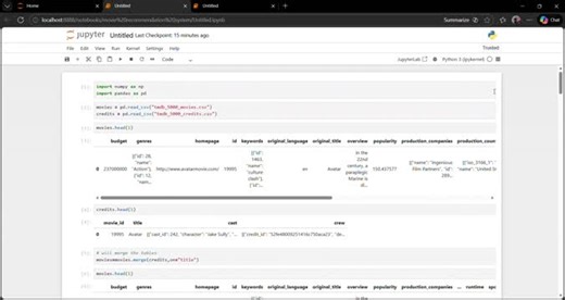 Python Movie Recommendation System with Machine Learning | Raja Mandal posted on the topic | LinkedIn