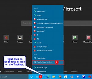 2 Ways to Turn Off Microsoft Edge InPrivate Browsing in Windows 10
