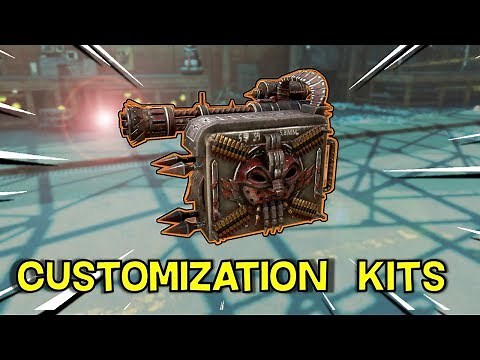 Crossout Customization Kits -- How to change Weapon Appearance