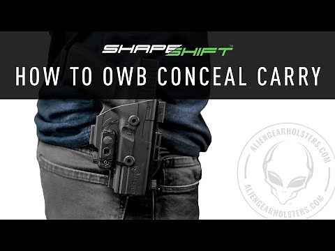 How to Use an OWB Holster for Concealed Carry