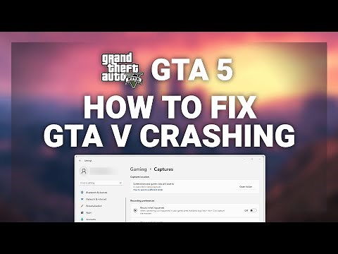 GTA 5 – How to Fix GTA V Crashing! | Complete 2025 Guide