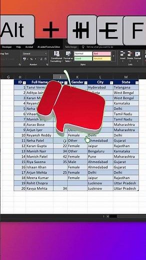 Remove Table Format in Excel in Seconds | Quick Fix! | Raj Singh Microsoft Certified Trainer