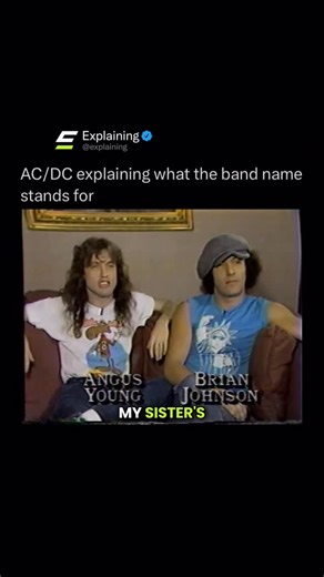 Explaining on Instagram: "AC/DC are one of the most influential rock bands of all time, formed in Sydney in 1973 by brothers Angus and Malcolm Young. Blending hard rock with blues roots, they built a sound that was loud, fast, and unapologetically simple, driven by crunchy guitar riffs and pounding rhythms. From the start, AC/DC stood out by stripping rock back to its raw essentials. Their rise to global fame came with albums like ‘Highway to Hell’ and ‘Back in Black’, the latter becoming one of