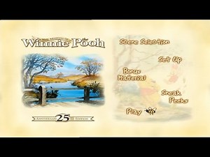 The Many Adventures of Winnie the Pooh 25th Anniversary Edition - DVD MENU