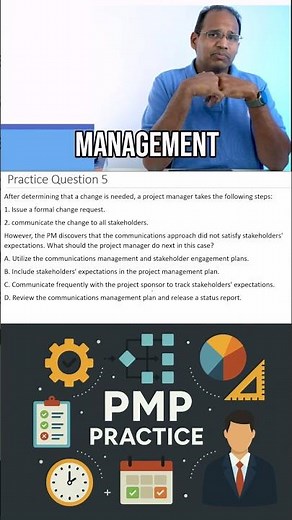 PMP Exam Question Walkthrough (live)