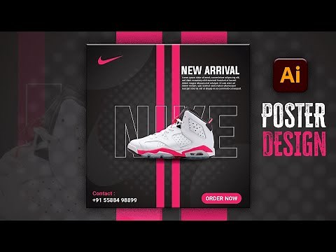 Illustrator CC Tutorial | Graphic Design | Social Media Post Design