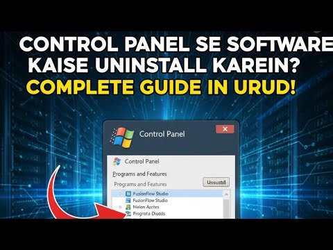 How to Uninstall Software Using Control Panel | GOC Academy