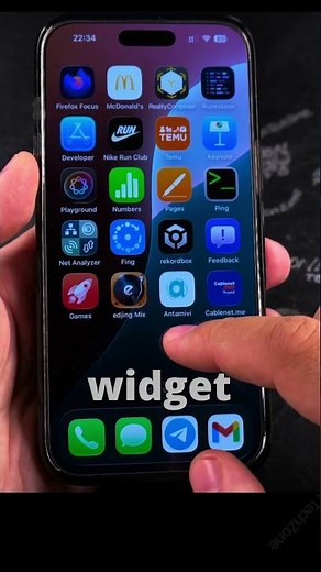 How to Add a Widget to Your iPhone Home Screen Part 1