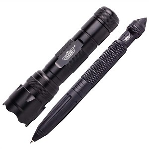 UZI Tactical Pen & Light Combo