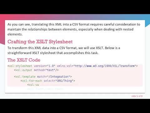 Convert Complex XML to CSV with Ease