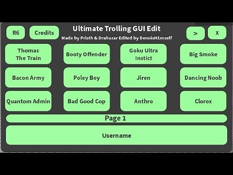 HOW TO GET THE ULTIMATE TROLLING GUI IN PUBLIC GAMES ROBLOX