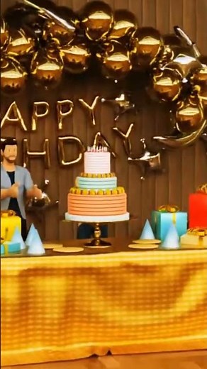 Happy Birthday Wishes 3d Animation #shorts 😊😁
