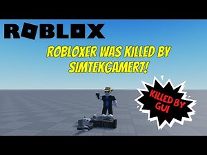 Killed-By GUI for First Person Shooter Games | Roblox Studio