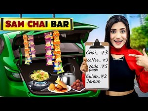 I Opened A Shop In My Car 🚗 For 24 Hours Challenge | * सब से सस्ता दुकान * | SAMREEN ALI