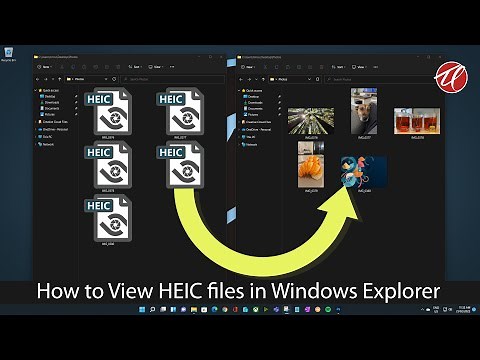 How to View Apple HEIC Photos as Thumbnails in Windows Explorer