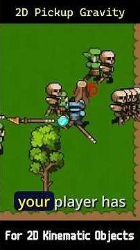 How to Make Pickup Gravity for Kinematic Static Body - Godot 4 Tutorial Gdscript #gamedev