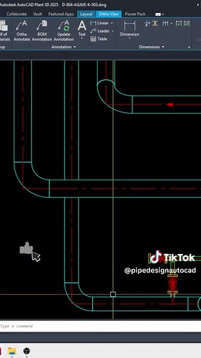 Macro OrthoAnnotate in AutoCAD Plant 3D: A Tutorial
