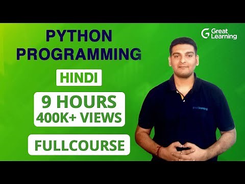 Python Programming in Hindi | Python Tutorial for Beginners in 2022 | Learn Python | Great Learning