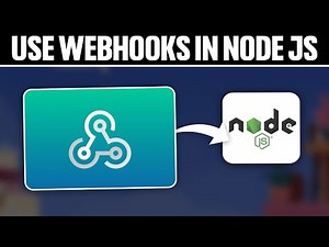 How To Use Webhooks in Node js 2025! (Full Tutorial)