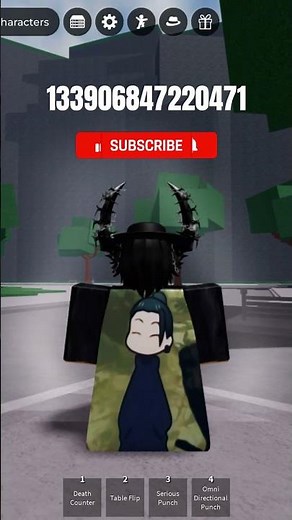 JJK Matching Cape IDs in The Strongest Battlegrounds (Part 1) #roblox #tsb #strongestbattlegrounds