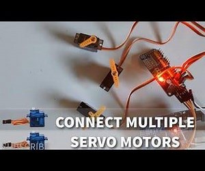 Arduino How to Connect Multiple Servo Motors – PCA9685 Tutorial - Visuino - Visual Development for Arduino