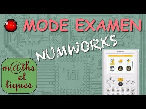 EXAM MODE on NUMWORKS