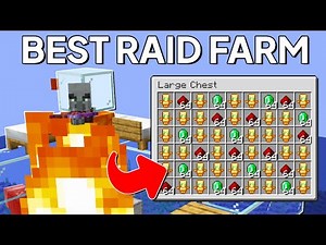 Minecraft Raid Farm 1.21.8