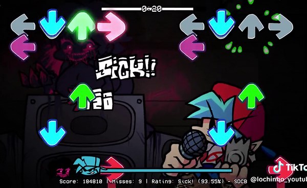 Evil Girlfriend vs Boyfriend in FNF Full Gameplay