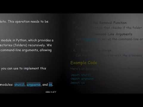 How to Delete a Specific Folder with a Path Parameter in Python