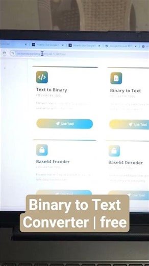 binary to text converter free | CodePress Academy