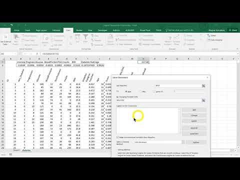 Logistic Regression for Excel