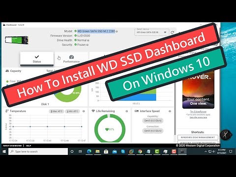How To Install WD SSD Dashboard On Windows 10