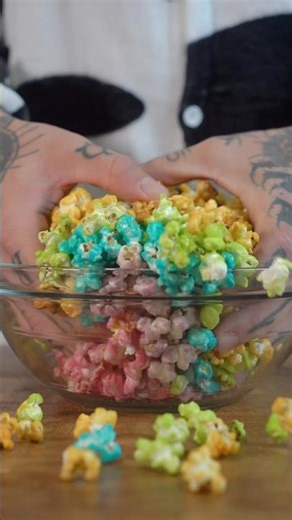 Stranger popcorns 🍿 #food #popcorn #shorts