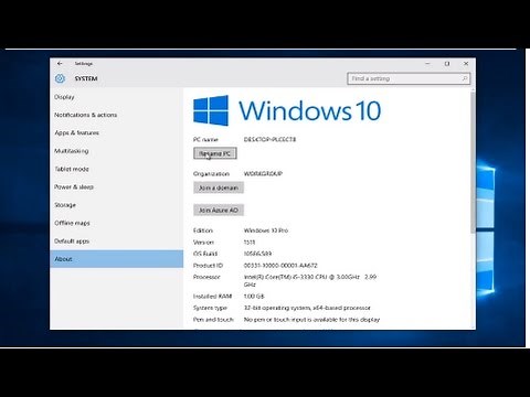 How To Change Your Username / Computer Name In Windows 10
