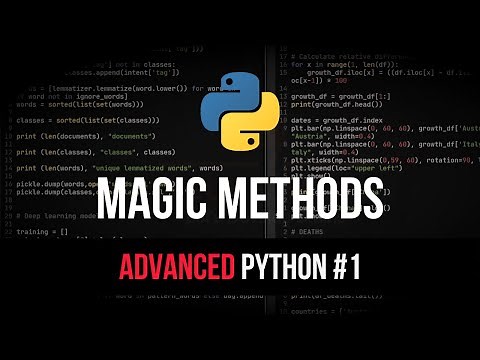 Magic Methods & Dunder - Advanced Python Tutorial #1
