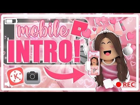 how to make a ROBLOX animated intro on MOBILE! (easy & for beginners!) || mxddsie ♡